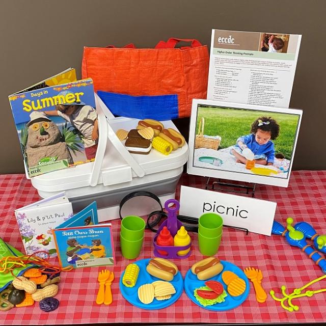 Imaginative and Pretend Play: Children Engage in a Picnic Experience