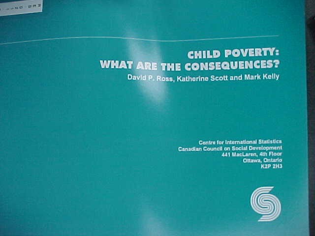 Child Poverty: What Are The Consequences?