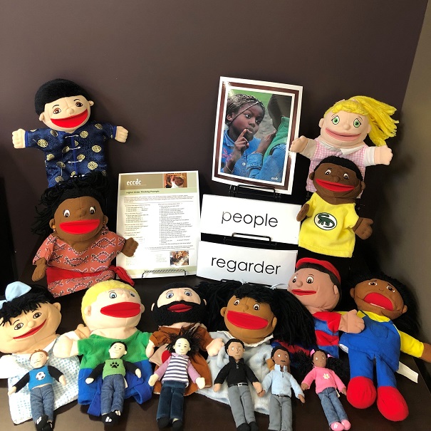 Imaginative and Pretend Play: Assorted People Puppets