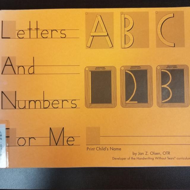 Letters And Numbers For Me