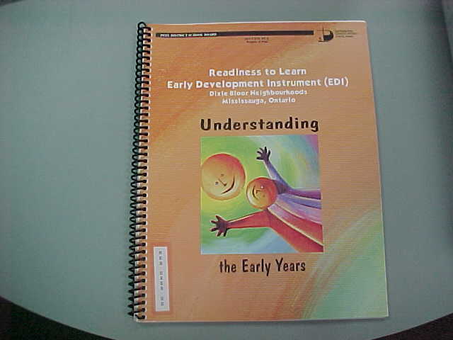 Readiness To Learn, Early Development Instrument (edi); Dixie Bloor Neighbourhoods, Mississauga, Ontario