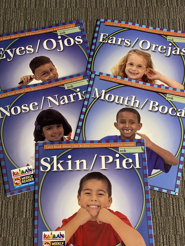 Eyes, Ears, Nose, Mouth & Skin Big Book Set (English/Spanish)