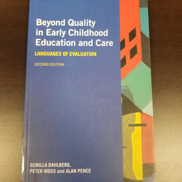 Beyond Quality In Early Childhood Education And Care - Languages Of Evaluation