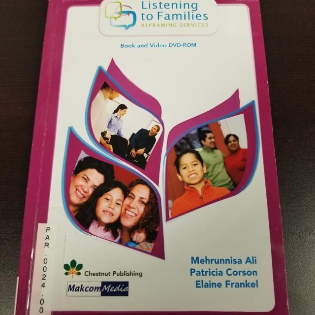 Listening To Families - Reframing Services (book & Dvd-rom)