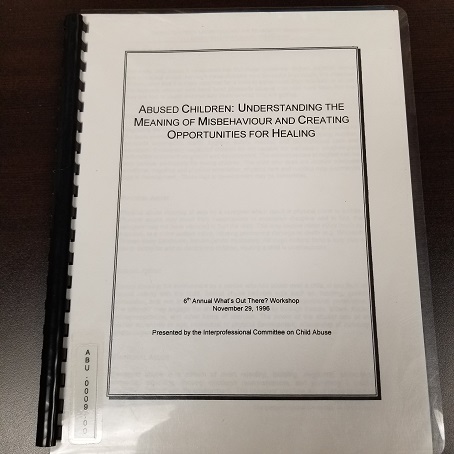 Abused Children - Understanding The Misbehaviours And Creating Opportunities For Healing