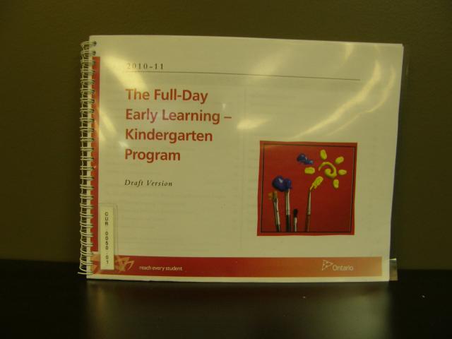 Full-day Early Learning Kindergaten Program For Four And Five Year Olds - A Reference Guide For Educators