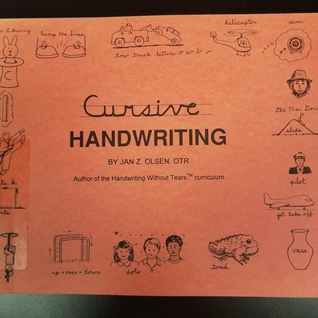 Cursive Handwriting Workbook