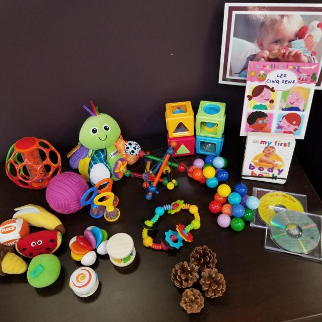 Infant Activity Equipment: Materials to Stimulate an Infant's Senses