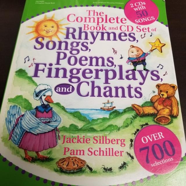 The Complete Book and CD Of Rhymes, Songs, Poems, Fingerplays & Chants
