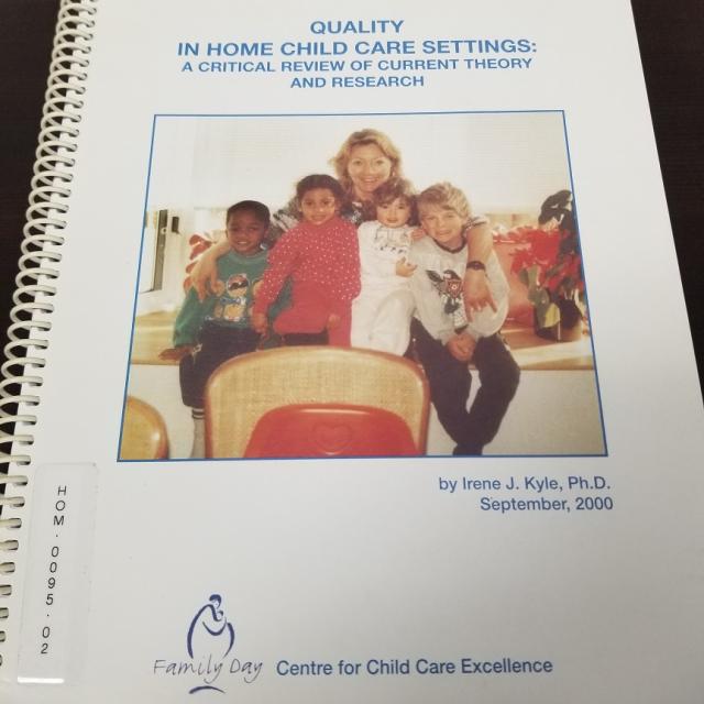 Quality In Child Care Settings: A Critical Review