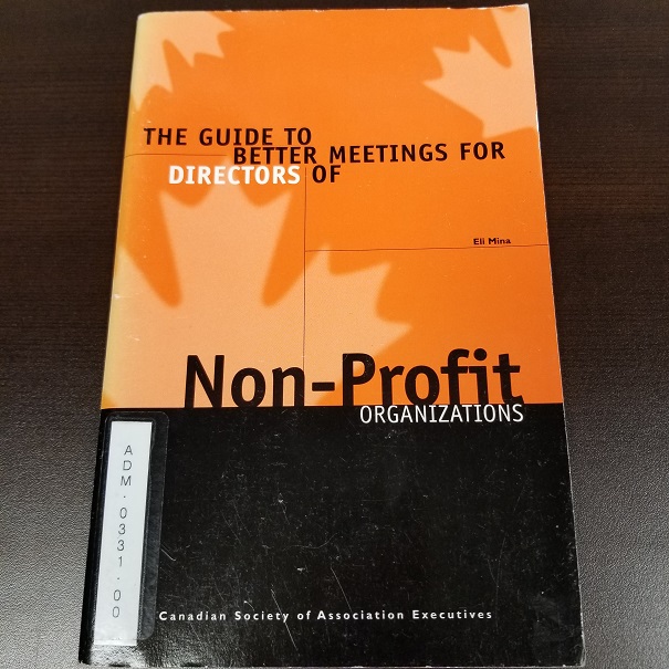 The Guide To Better Meetings For Directors Of Non-Profit Organizations