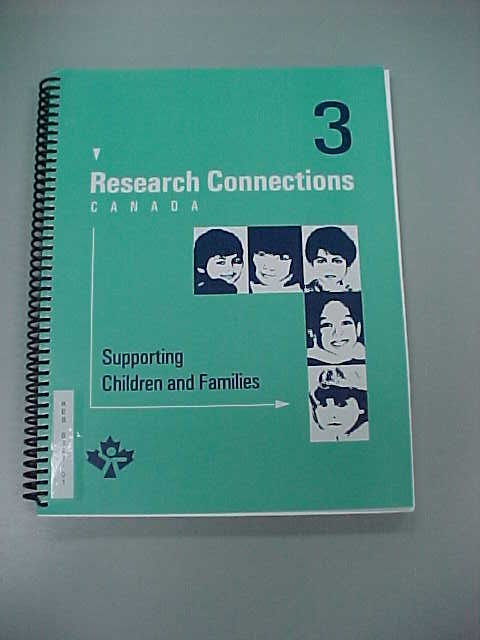 Research Connections Canada - Volume 3