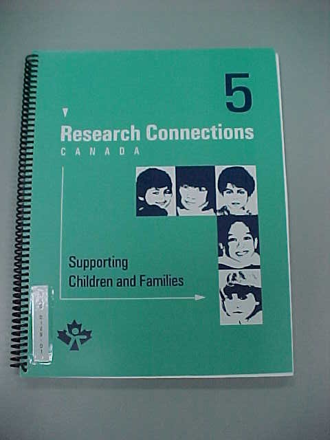 Research Connections Canada- Volume 5