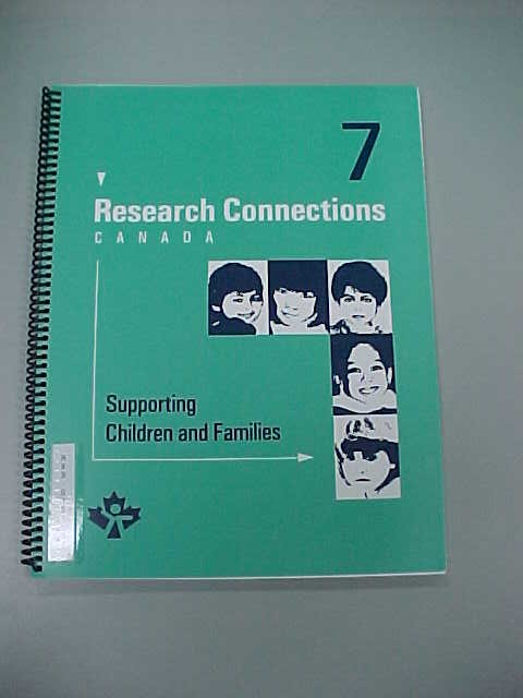 Research Connections Canada - Volume 7