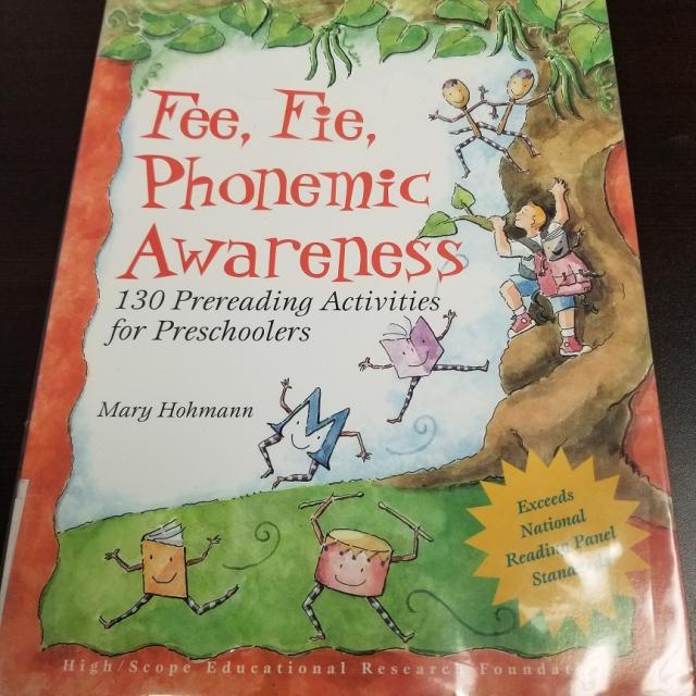 Fee, Fie, Phonemic Awareness - 130 Prereading Activities