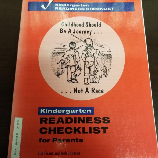 Kindergarten Readiness Checklist For Parents