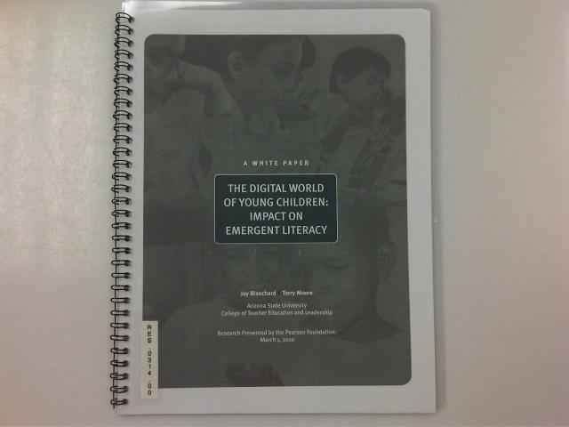 The Digital World of Young Children: Impact on Emergent Literacy