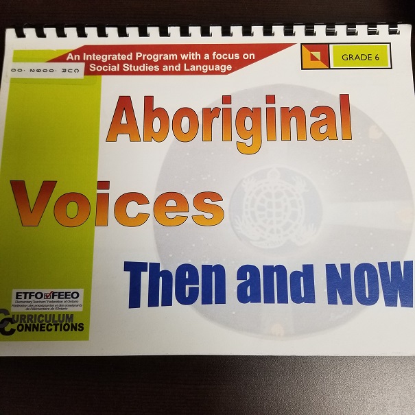 Aboriginal Voices Then and Now