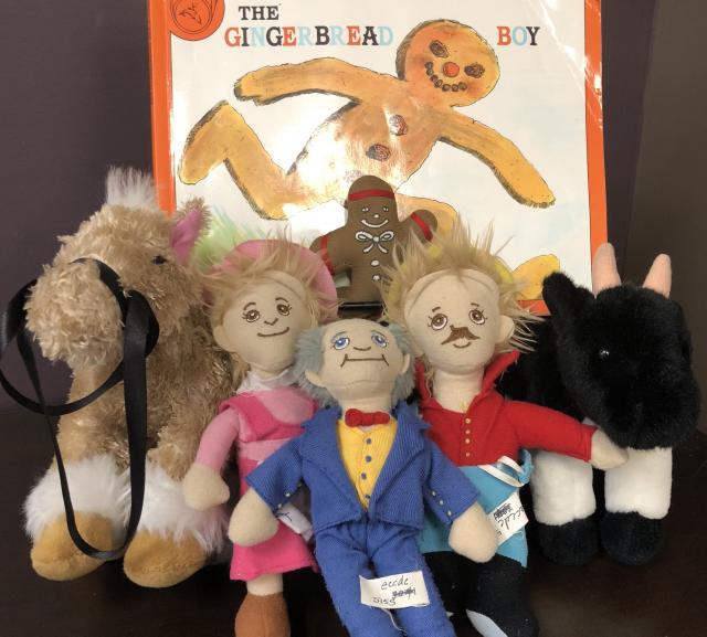 Stories, Poems & Songs: The Gingerbread Boy Storytelling Set