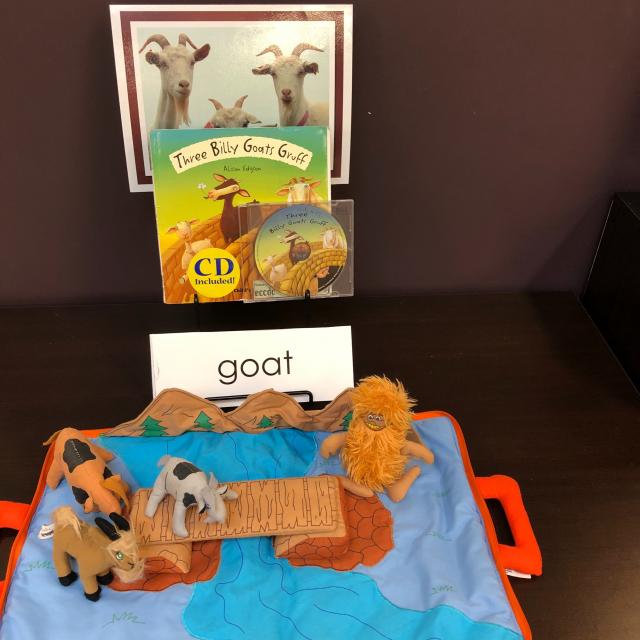 Animal Friends:  Three Billy Goats Gruff Storytelling Set