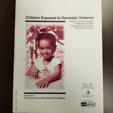 Children Exposed to Domestic Violence - An Early Childhood Educator's Handbook to Increase Understanding and Improve Community Responses