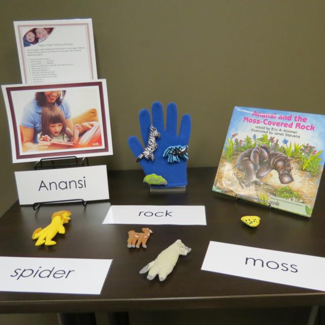 Stories, Poems & Songs: Anansi And The Moss Covered Rock Literacy Kit