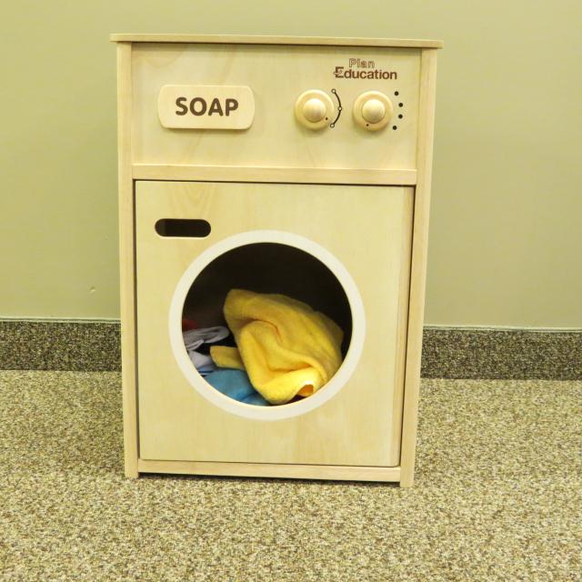 Wooden Front Loader Washing Machine