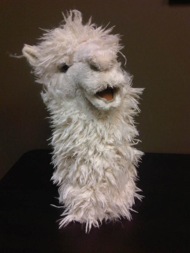 Alpaca Stage Puppet