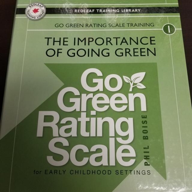 Go Green Rating Scale Training Part 1 - The Importance of Going Green (includes CD)