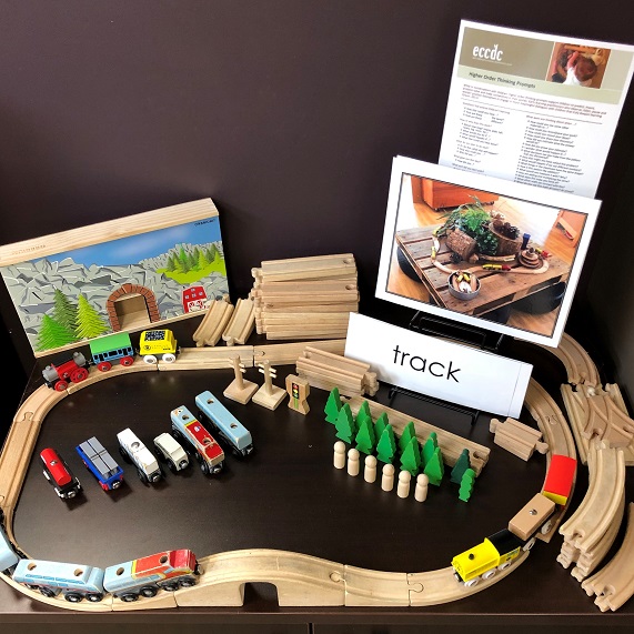 Building, Technology & Block Center Materials: Wooden Train Set