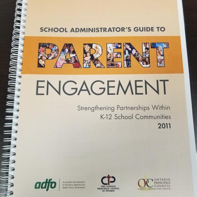 School Administrator's Guide to Parent Engagement - Strengthening Partnerships Within K-12 Communities 2011