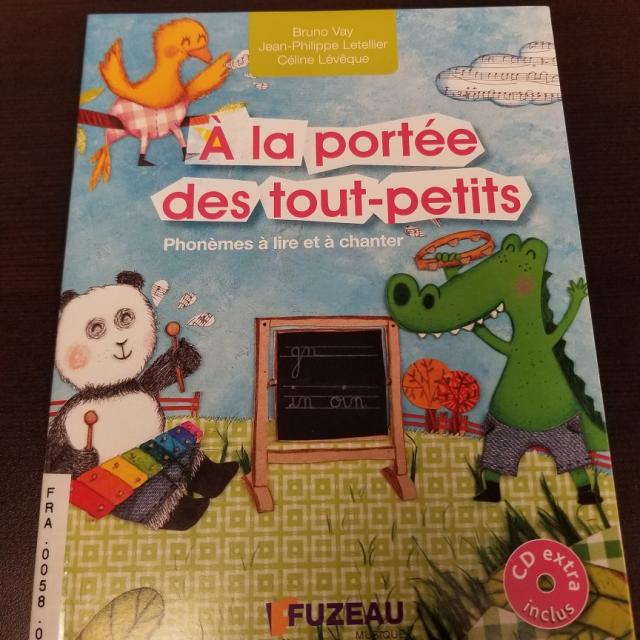 A la portï¿½e des tout-petits: phonï¿½mes ï¿½ lire et ï¿½ chanter