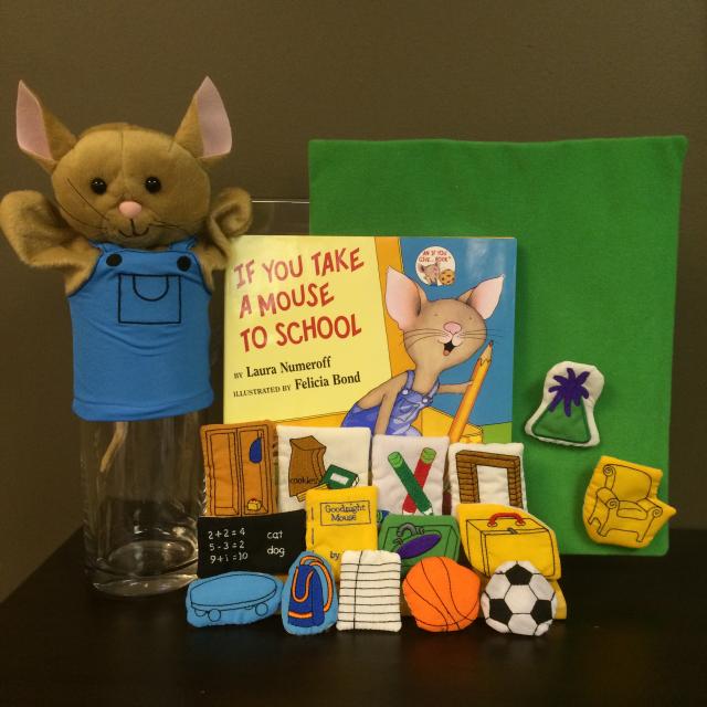 Animal Friends: If You Take a Mouse to School Storytelling Set