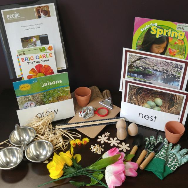 Building, Technology & Block Center Materials: Loose Parts for Spring