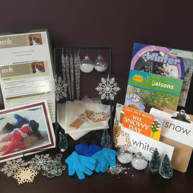 Building, Technology & Block Center Materials: Loose Parts for Winter