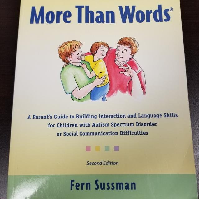 More Than Words: A Parent's Guide to Building Interaction and Language Skills for Children with Autism Spectrum Disorder or Social Communication Difficulties (2nd edition)