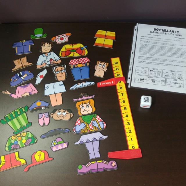 Mastering Math Collection: How Tall Am I? Measurement Game 