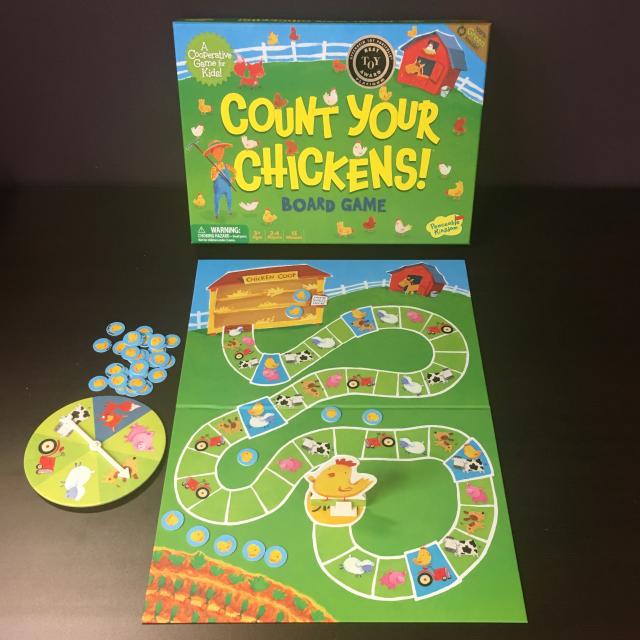 Animal Friends: Count Your Chickens! Board Game