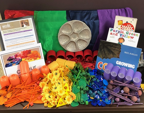 Building, Technology & Block Centre Materials:  Exploring the Colours of the Rainbow with Loose Parts