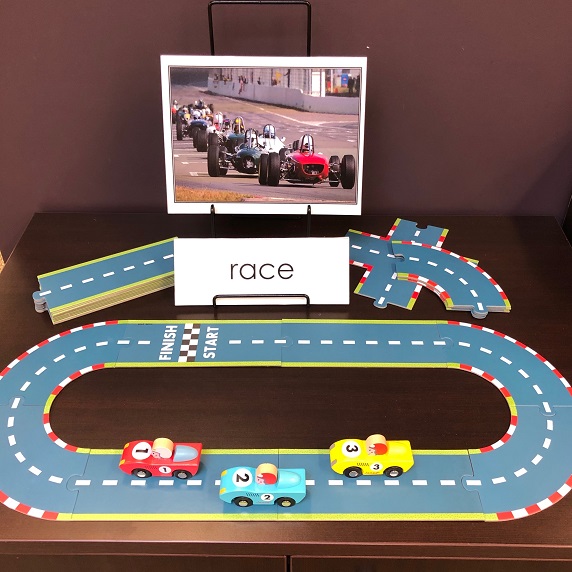 Building, Technology & Block Center Materials: Race Track Set