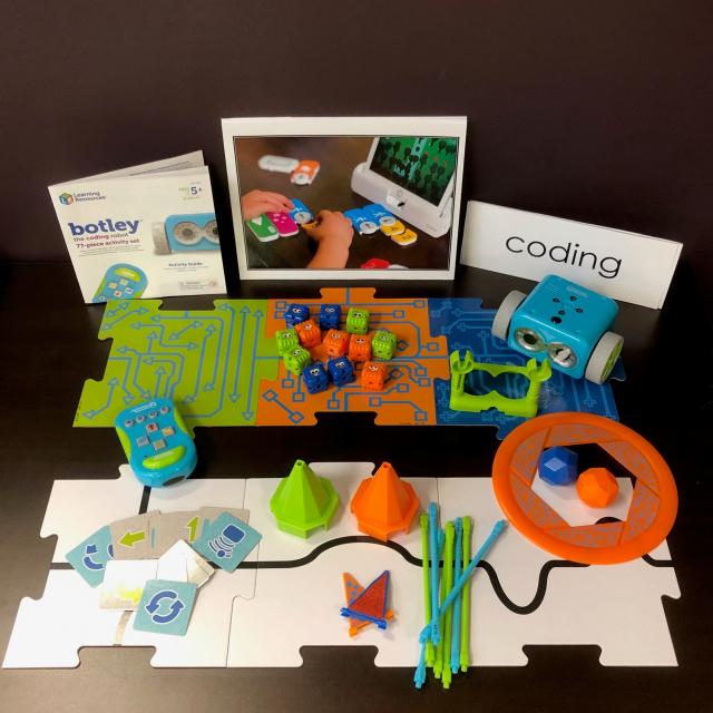 Building, Technology & Block Centre Materials: Botley the Coding Robot