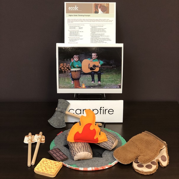 Imaginative & Pretend Play:  S'Mores & Campfire Set