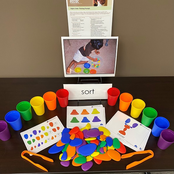 Mastering Math Collection:  Sorting and Stacking with Rainbow Stones