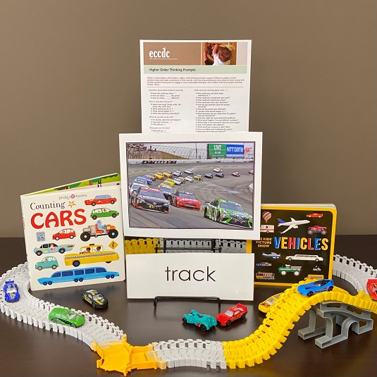 Building, Technology & Block Centre Materials:  Race Track Building Set