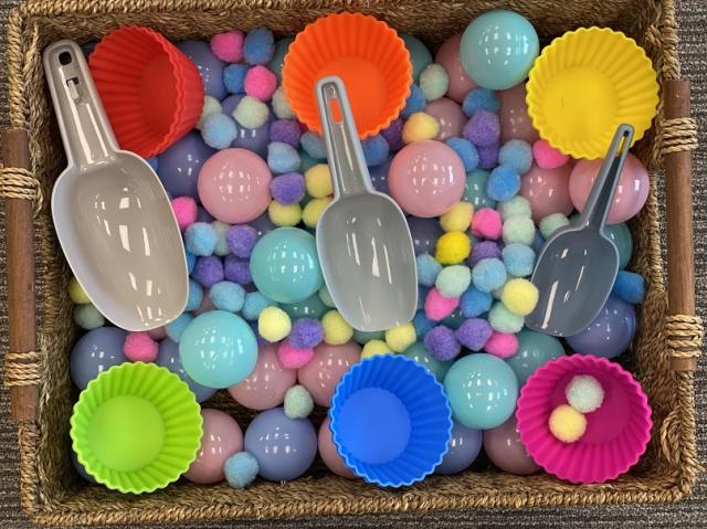 Sensory Resources: Infants & Toddlers Explore Filling & Dumping 