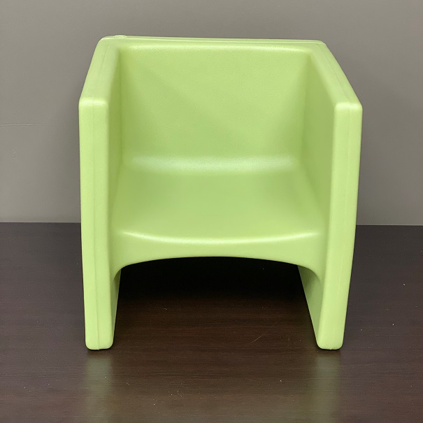 Resource Consultant Specialized Materials: Box Chair (Molded Plastic)