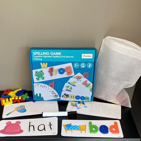 Game in a Bag - Spelling Game For Preschoolers