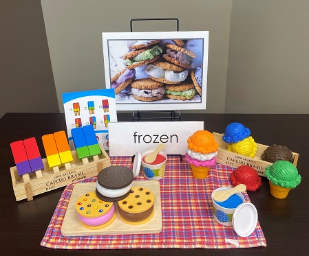 Imaginative and Pretend Play:  Children Explore Frozen Summer Treats