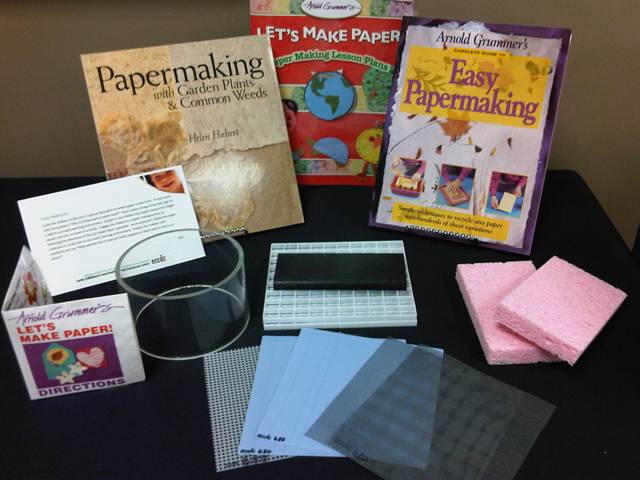 Science Concepts & Natural Wonders:  Paper Making Kit