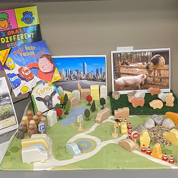 Building, Technology & Block Centre Materials:  Exploring Small World Play